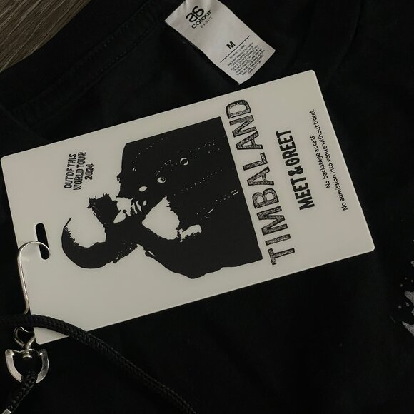 Timbaland shirt from Meet&Greet at Missy Elliot's Out of This World Tour - Picture 2 of 2